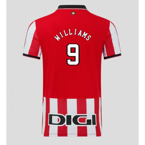 Billige Fotballdrakt Athletic Bilbao Inaki Williams #9 Replika Hjemmedrakt 2025-26 Kortermet Billige Fotballdrakt Athletic Bilbao Inaki Williams #9 Replika Hjemmedrakt 2025-26 Kortermet